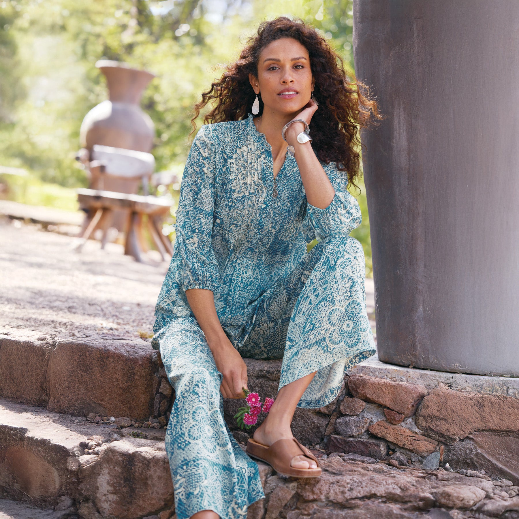 Premium Zeeland Printed Top