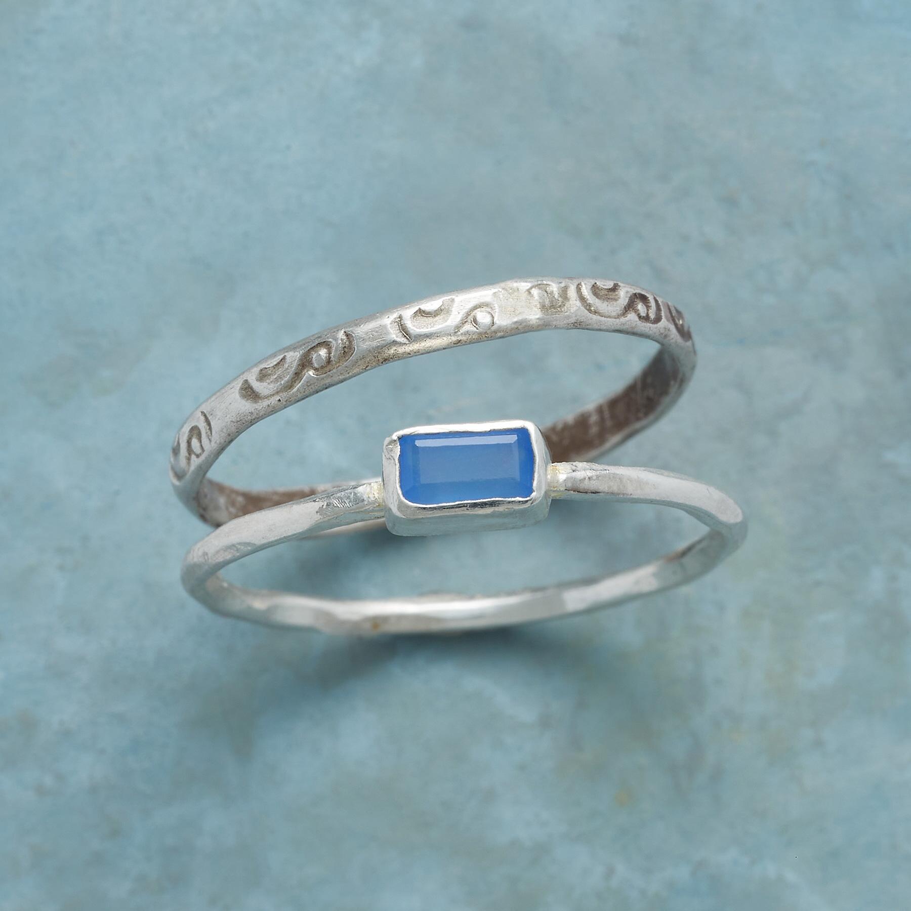 Premium Wave Rider Ring Duo
