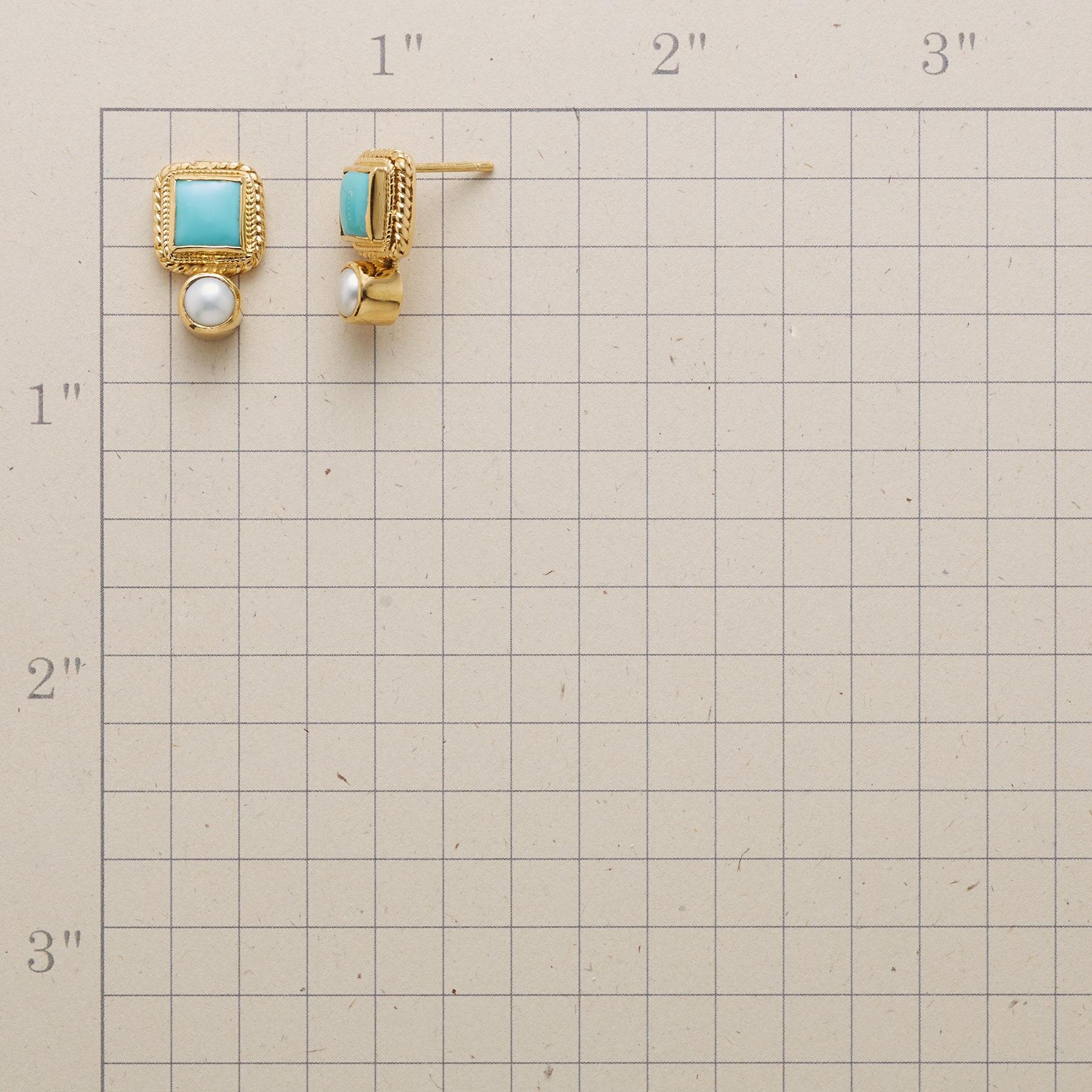 Premium Tibetan Turquoise Earrings