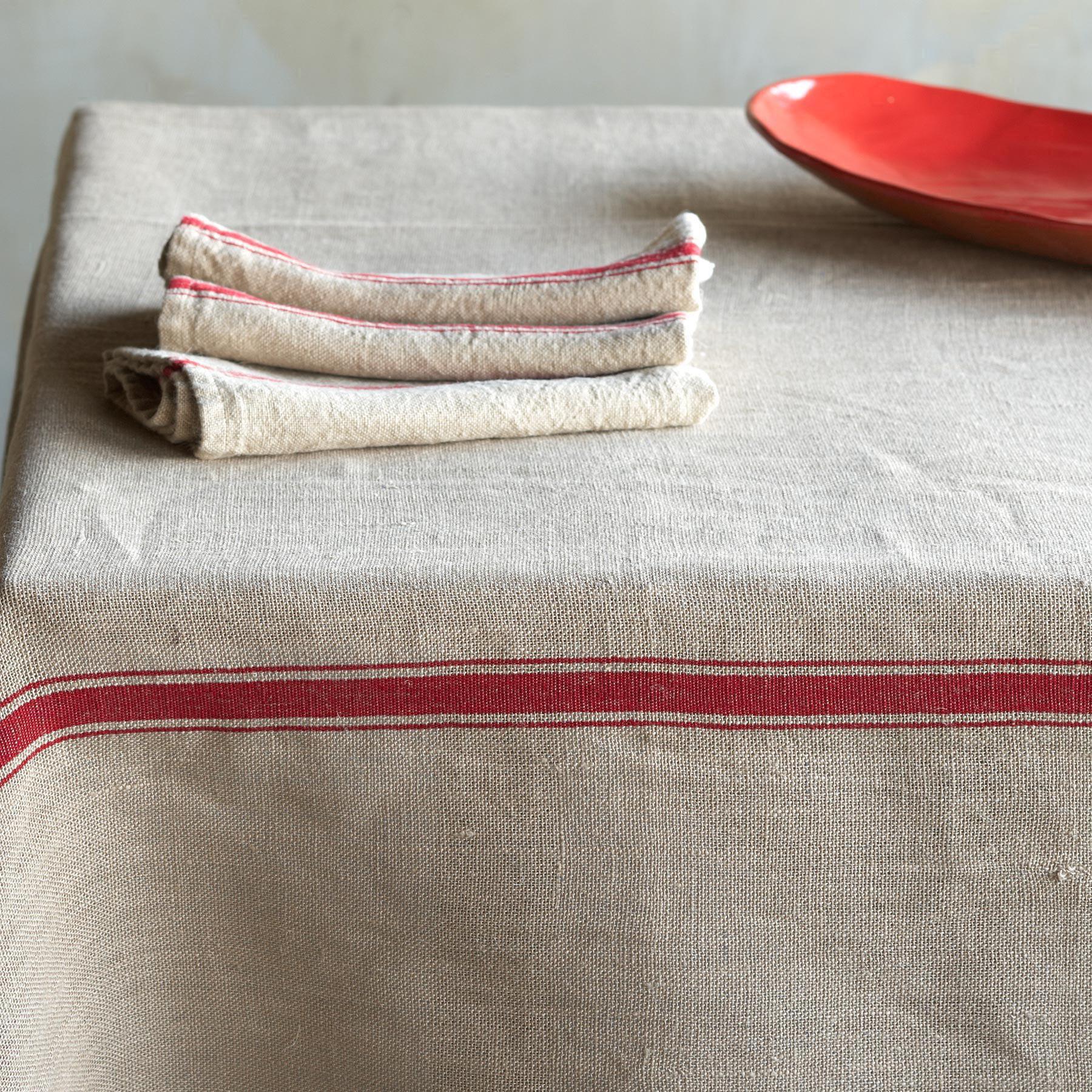 Premium Provence Linen Tablecloth